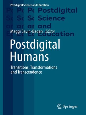 cover image of Postdigital Humans